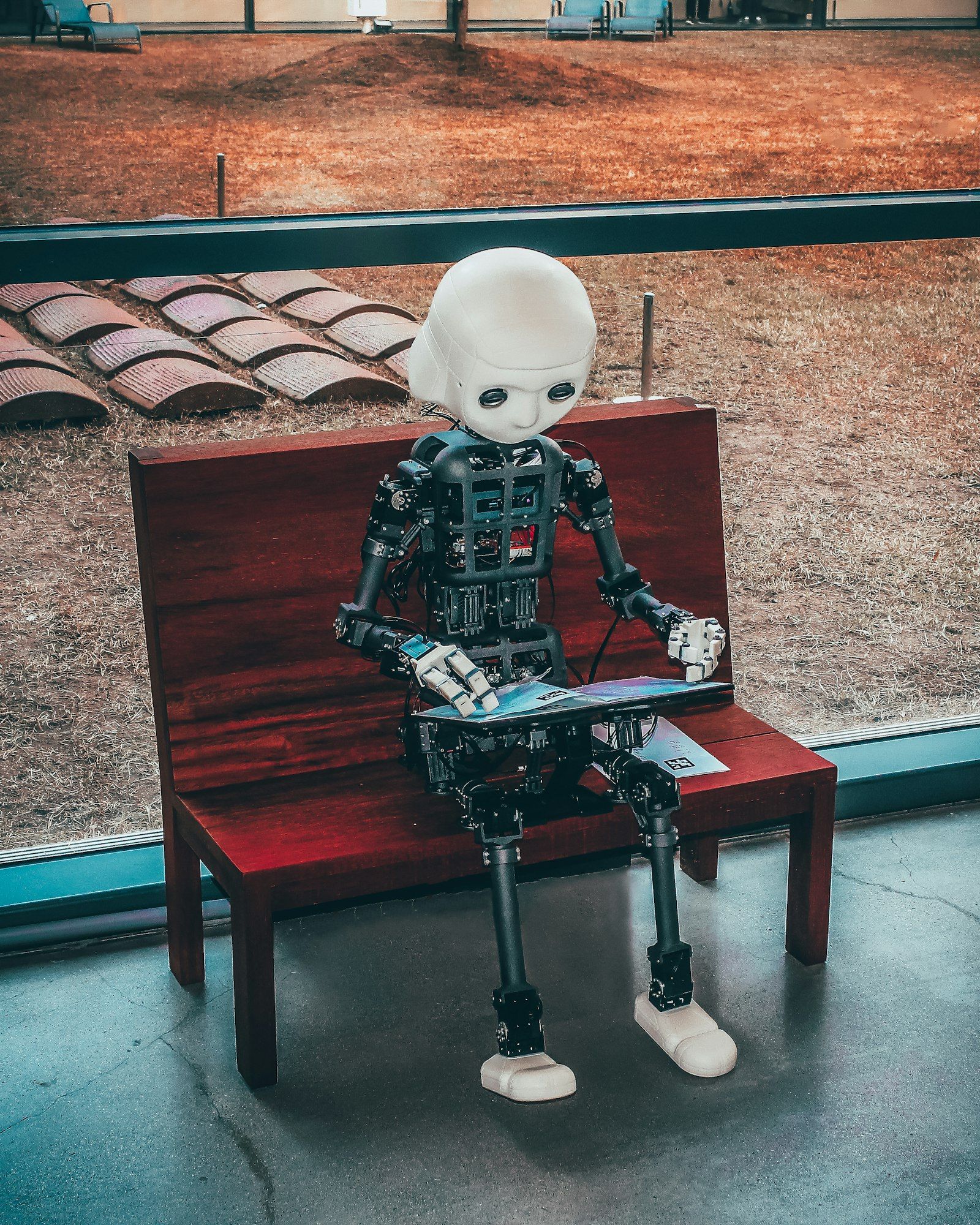 Futuristic digital neural matrix depicting artificial intelligence ethics and alignment